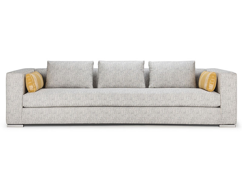 The Alexa features deep seating, wide track arms and chrome legs enhance the perfect proportions.