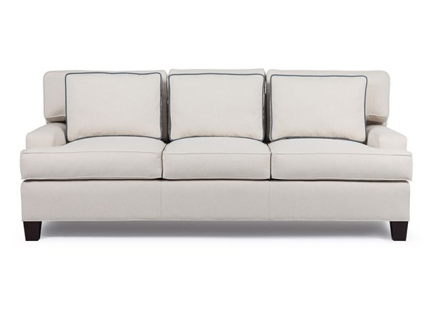 dt_broadway-sofa-01 The Broadway Collection features luxurious styling, generous low-track arms, spike legs and extra depth to accommodate a double row of box back cushions.