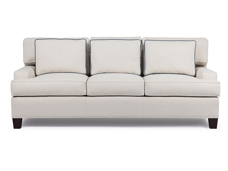 The Broadway Collection features luxurious styling, generous low-track arms, spike legs and extra depth to accommodate a double row of box back cushions.