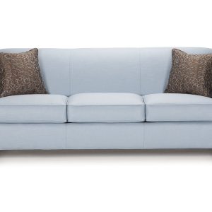 The Dylan/Grayson Sofa features turned legs, William Birch arms and a tight back with optional gentle curve seamed mid-back.