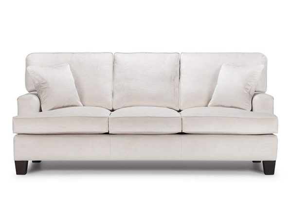 dt_hunter-sofa-01 The Hunter Sofa features spike legs, wide track arms, signature t-cushion seating and contemporary box-back cushions.