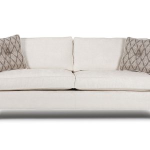 The Newman Collection features clean, modern lines with elegantly sloping track arms, high tapered legs and box back cushions