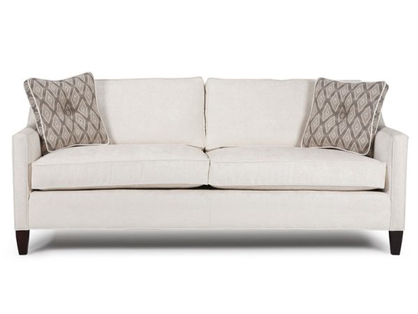 The Newman Collection features clean, modern lines with elegantly sloping track arms, high tapered legs and box back cushions