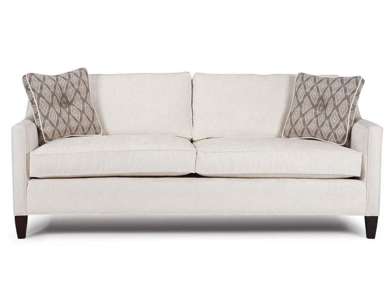 The Newman Collection features clean, modern lines with elegantly sloping track arms, high tapered legs and box back cushions